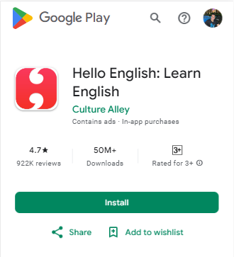 Hello English
