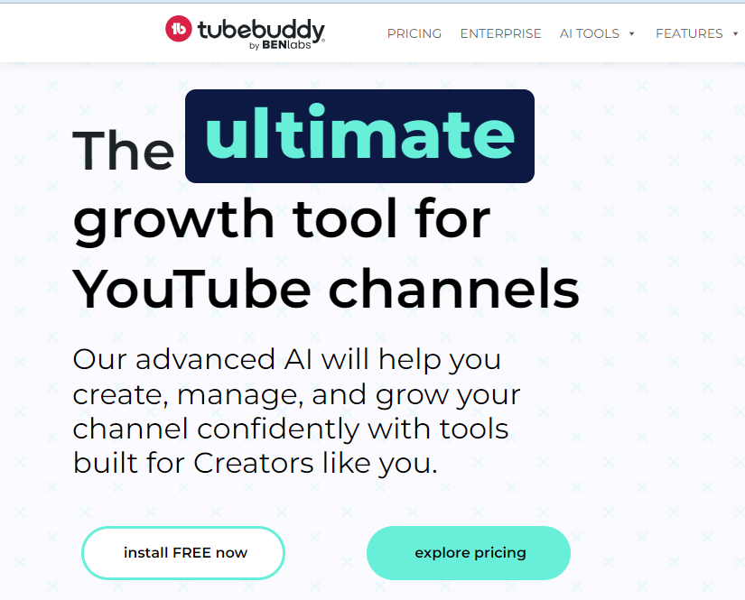 أداة TubeBuddy