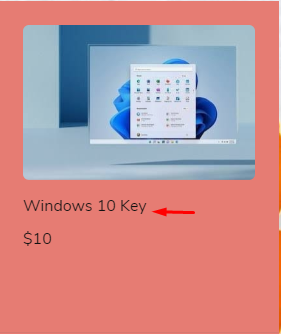 مثال لظهور منتج من Sellfy على مدونتك في بلوجر