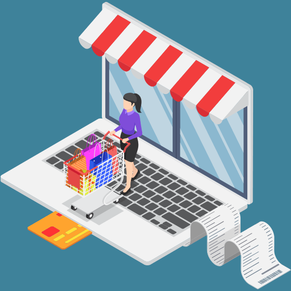 البيع على الإنترنت بالاعتماد على منصات التجارة الإلكترونية