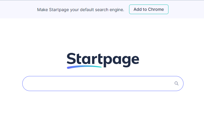 محرك بحث Startpage
