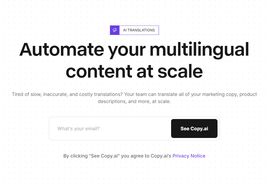 أداة Copy.ai