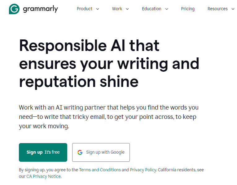أداة Grammarly