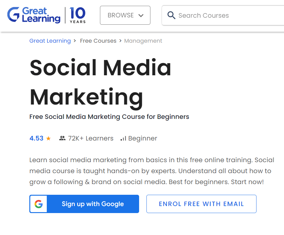 كورس Social Media Marketing
