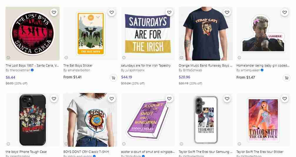 مثال على تصاميم التريندات