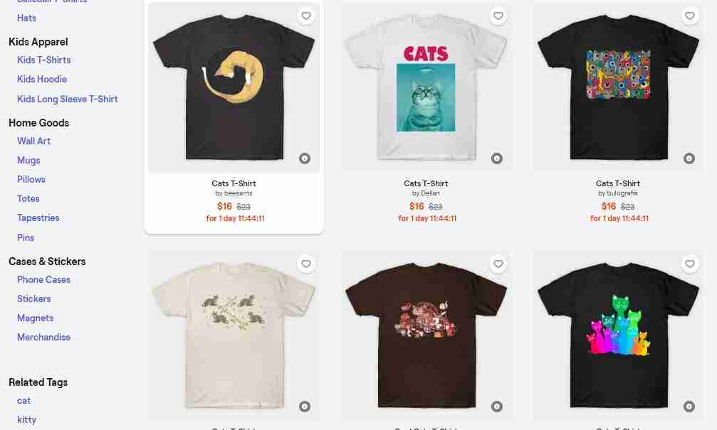 مثال على تصاميم الحيوانات الأليفة